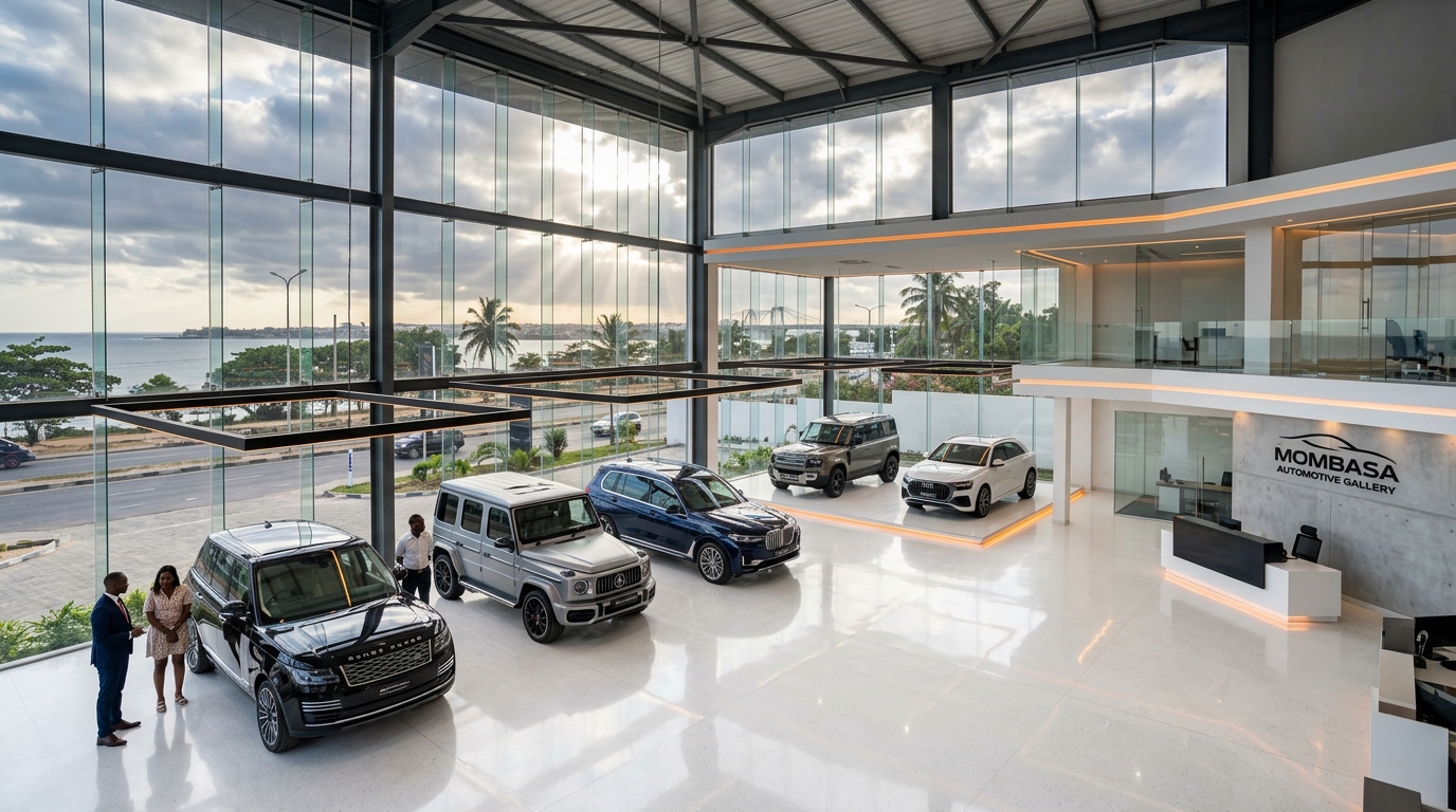 Mombasa automotive gallery showroom